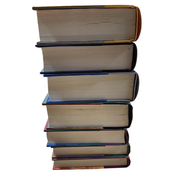 Harry Potter Complete Hardcover Set 1st American Edition 1-7 J.K. Rowling EUC - Picture 10 of 12